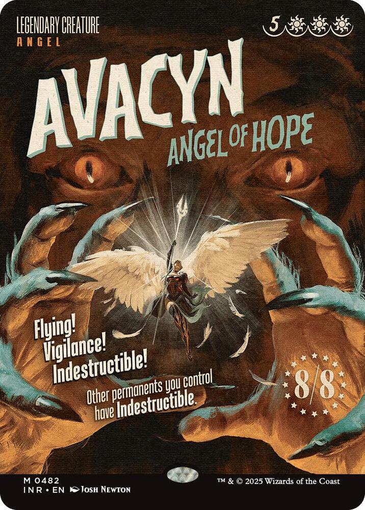 Avacyn Angel of Hope foil movie poster treatment
