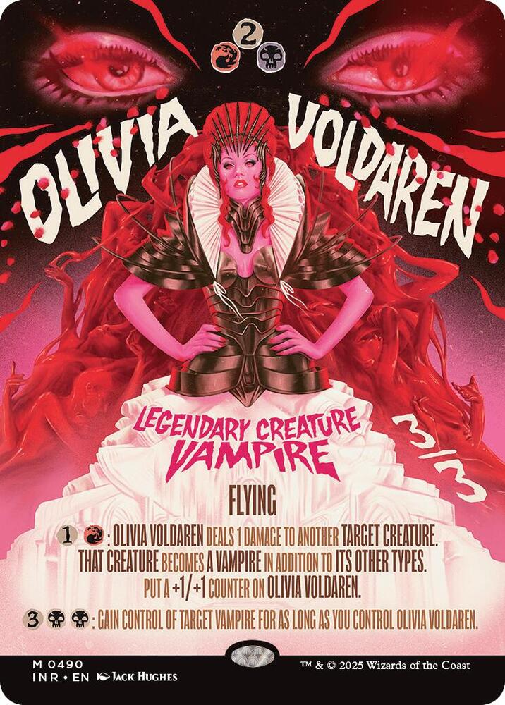 Olivia Voldaren Movie poster treatment Innistrad Remastered