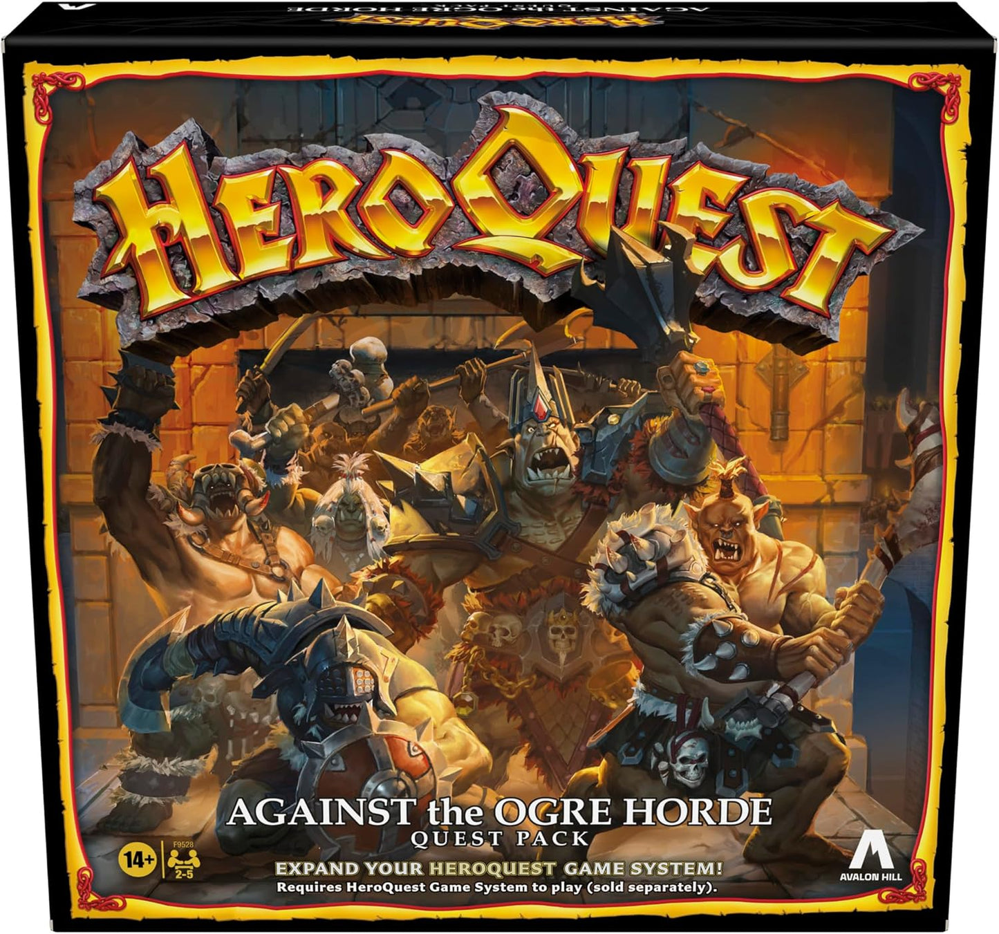 Hero Quest: Against The Ogre Hoard