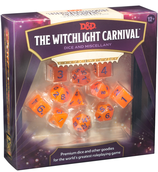 Dungeons and Dragons Wild Beyond the Witchlight Dice set