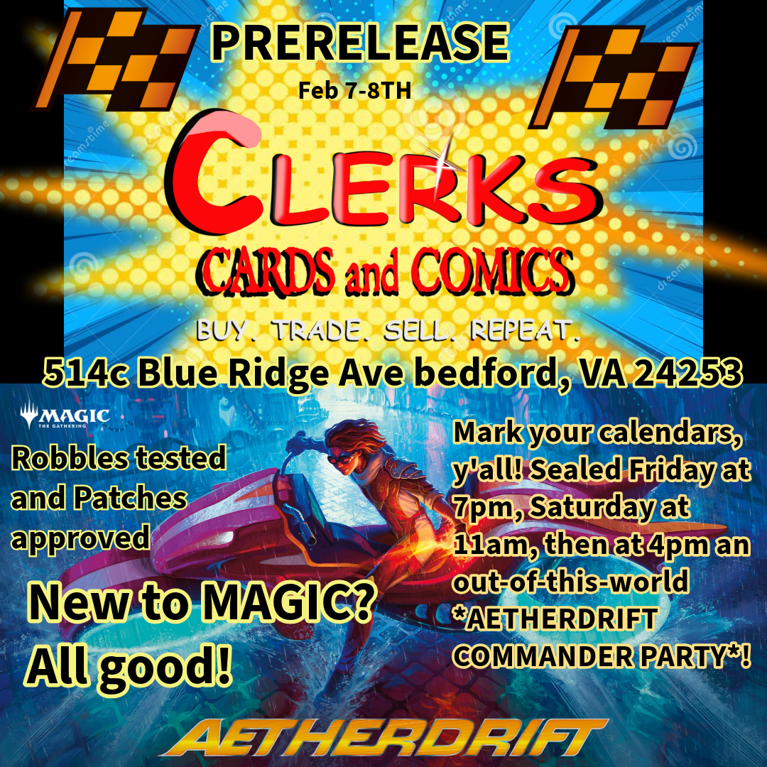 Aetherdrift Sealed PRERELEASE SATURDAY 11am